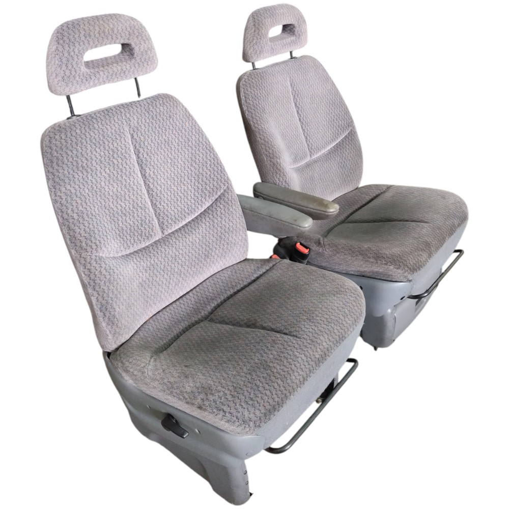 Par banco dianteiro tecido Chrysler Grand Caravan 2000 2001 3