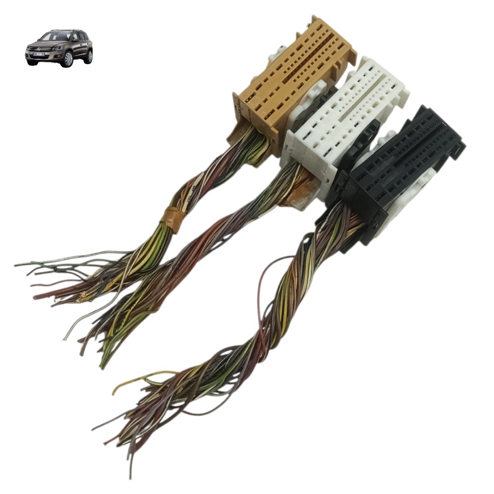 Jogo Plug Conector Módulo Bcm Vw Tiguan 2.0 Tsi 2011 2012 1