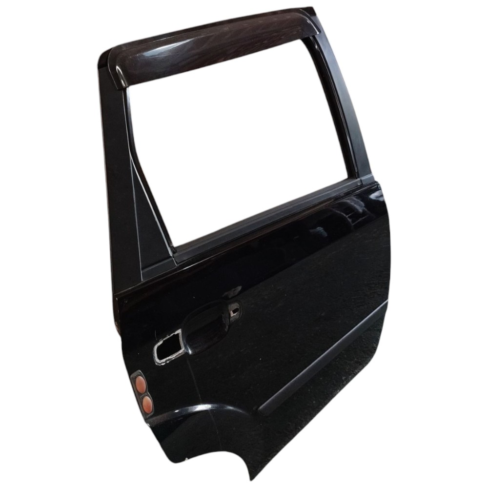 Porta Traseira Direita Ford Fiesta Hatch 2003 2004 2005 2006 Traseira Direito Preto 2