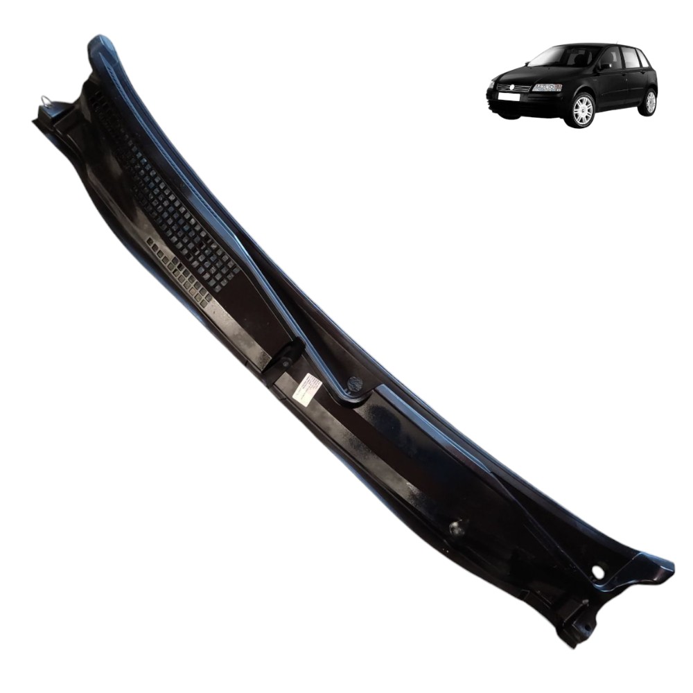 Grade Churrasqueira Fiat Stilo 2003 2004 2005 2006 2007 2008 Preto Plástico 1