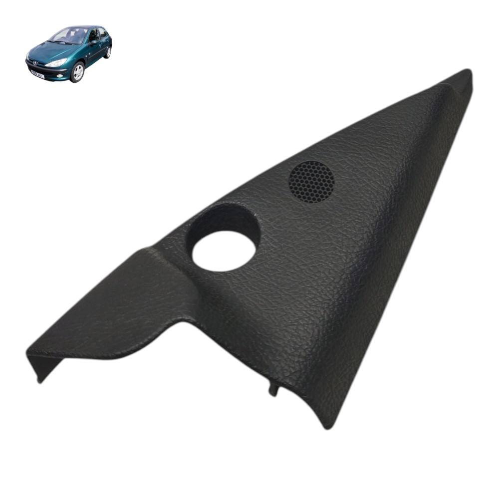 Acabamento interno retrovisor direito Peugeot 206 2001 2002 1