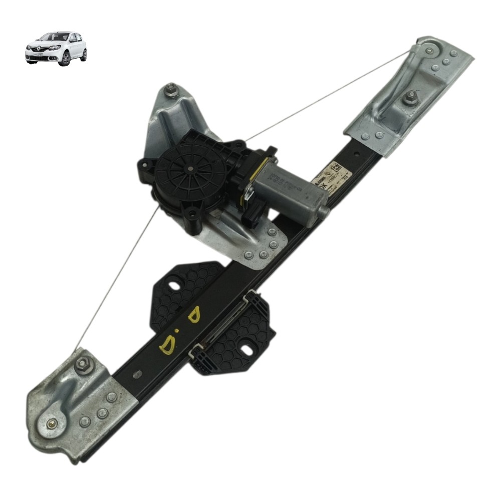Motor Máquina Vidro Dianteira Direita Renault Sandero 2016 1
