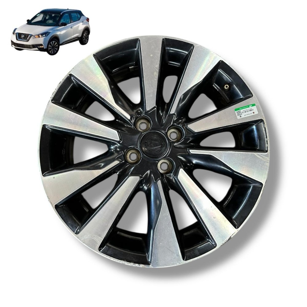Roda avulsa aro 17 4×100 Nissan Kicks sv 2020 2021 2022 deta 1
