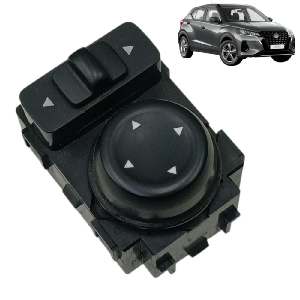 Comando Botão Retrovisor Elétrico Nissan Kicks 2024 2023
