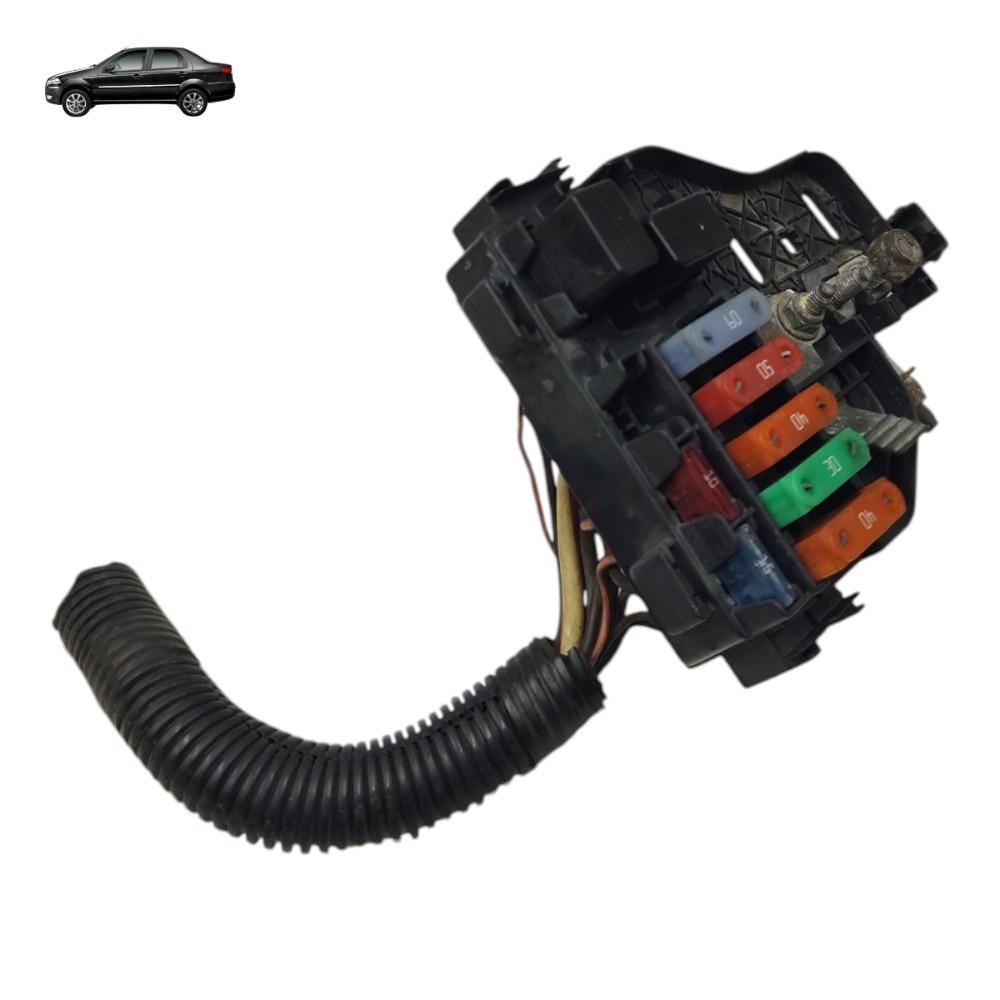 Terminal positivo placa bateria fiat siena 1.0 fire 2010 11