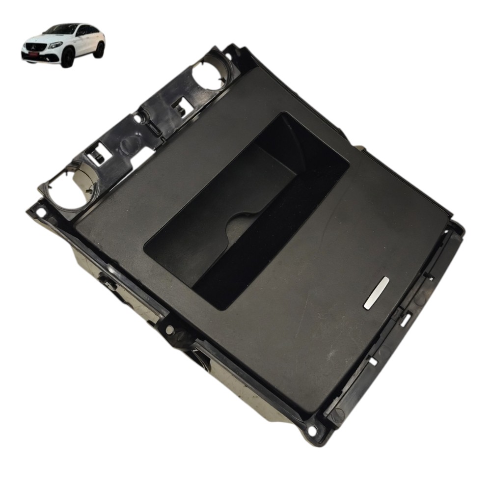Porta Objeto Traseiro Console Mercedes Gle 43 Amg 2017 2018 1