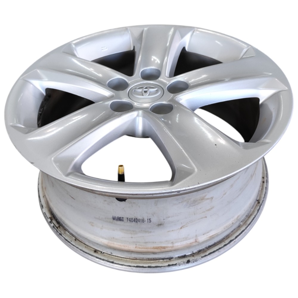 Jogo Roda Aro 17 5×114.3 Toyota Rav4 Corolla Camry Prius Cinza 6