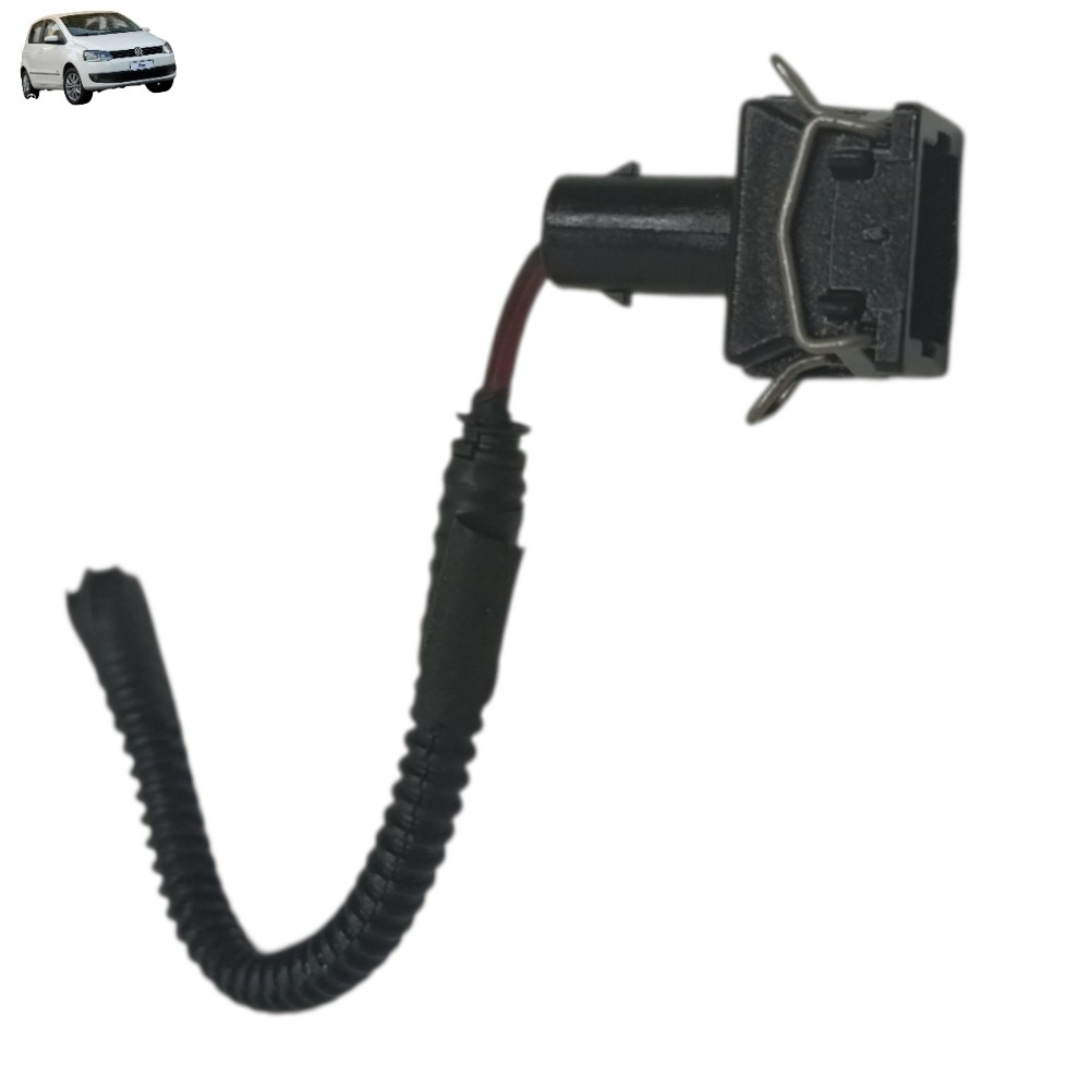 Plug Conector Motor Arranque Partida Vw Fox 2014 2013 2012