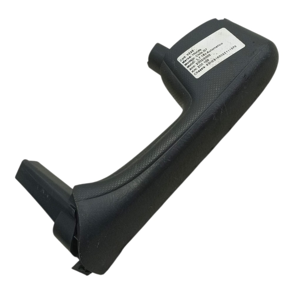 Puxador Interno Porta Dianteira Direita Honda Civic G7 2002 Cinza Dianteira 1