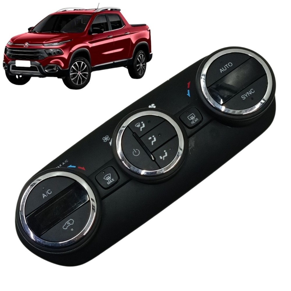 Comando ar condicionado fiat toro 2021 2020 2019 2018 2017