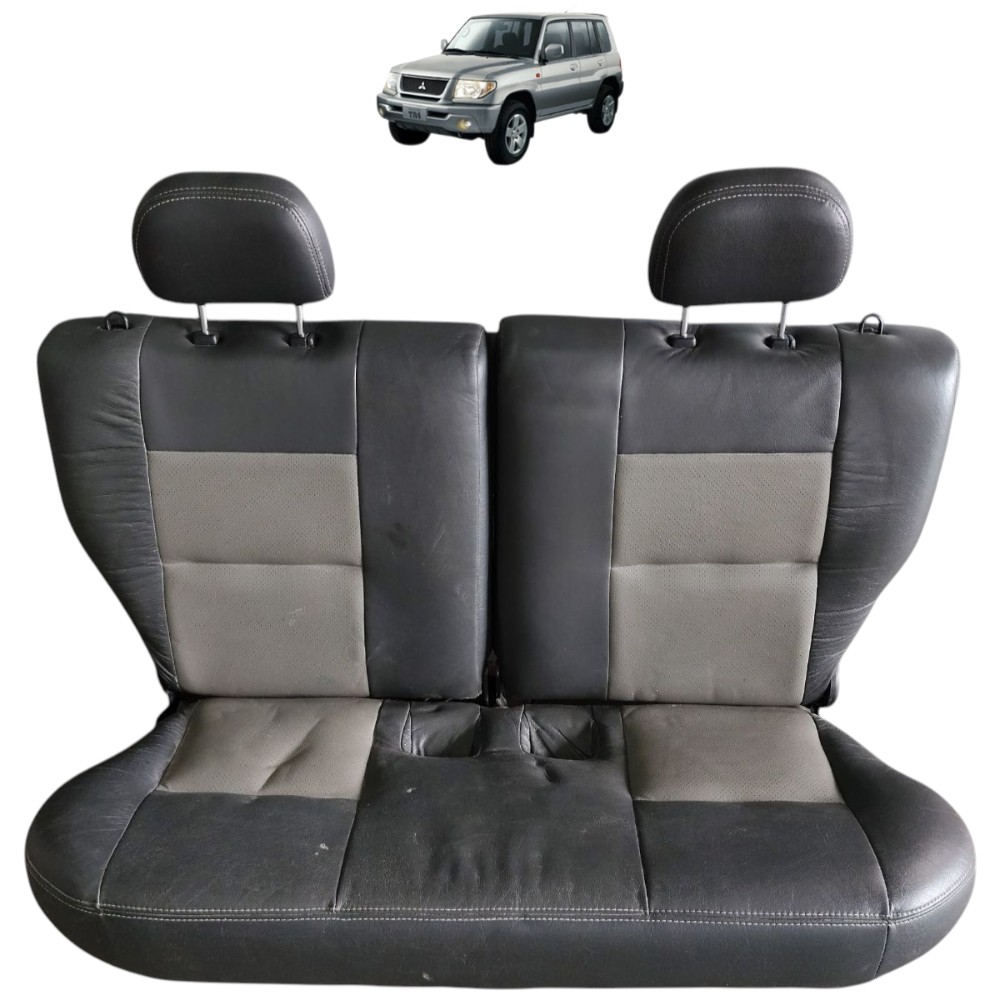 Par banco couro traseiro Mitsubishi Pajero TR4 2005 2006 07 1