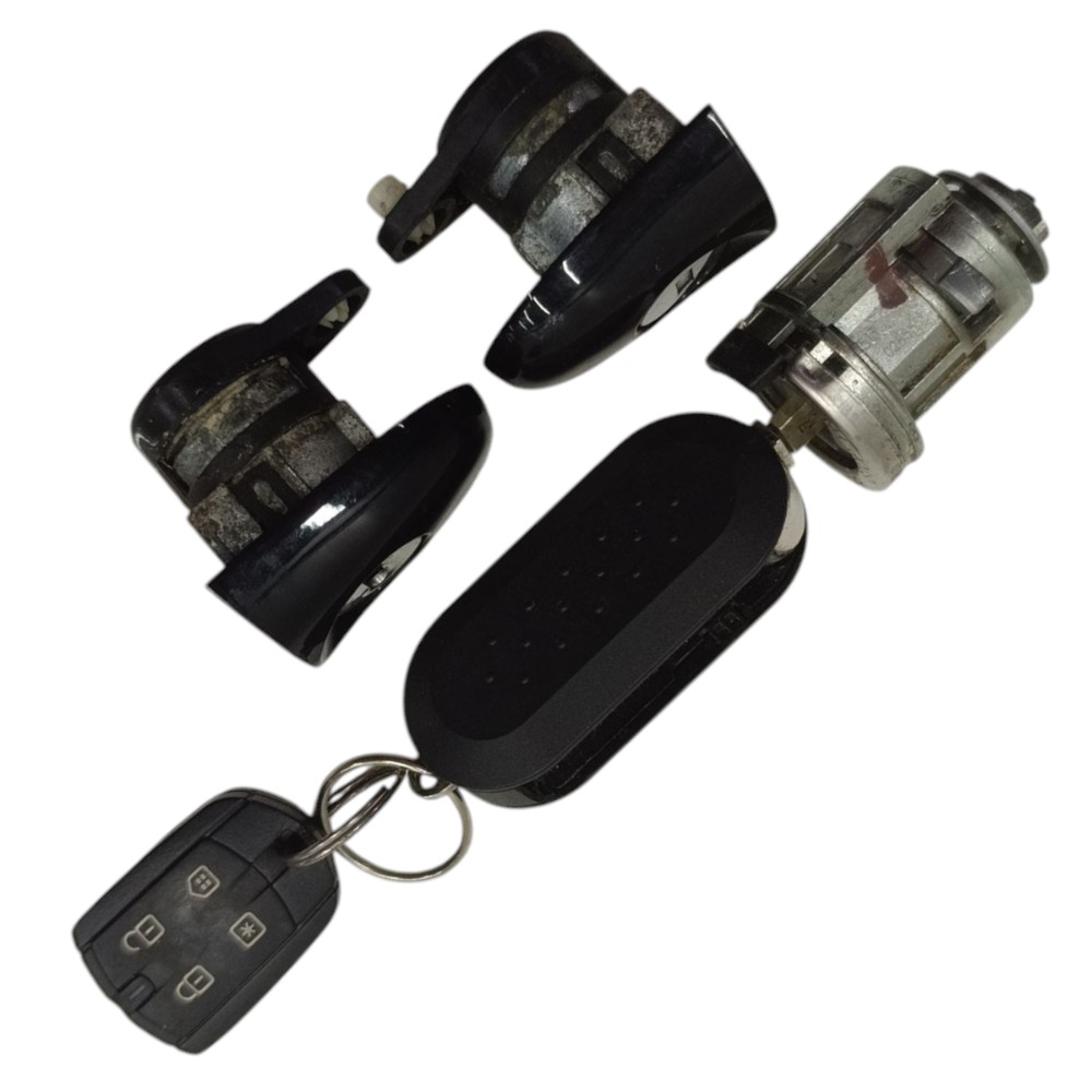 Kit Cilindro Ignição Chave Fiat Idea 2011 2012 2013 2014 15 4