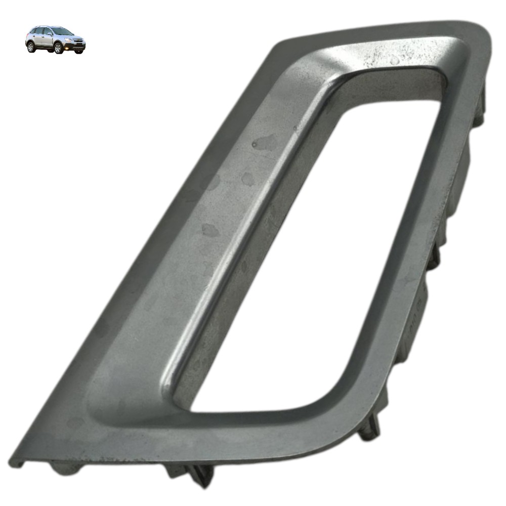Puxador Interno Traseiro Esquerdo Gm Captiva 2010 2011 2012 Prateado Traseira 1