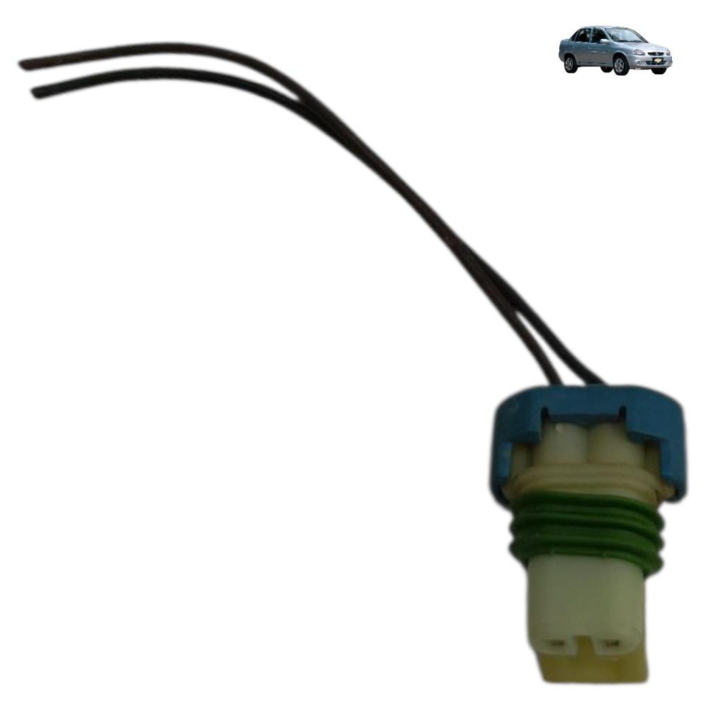 Plug Conector Pisca Farol Gm Corsa Classic 2006 2007 2008 1