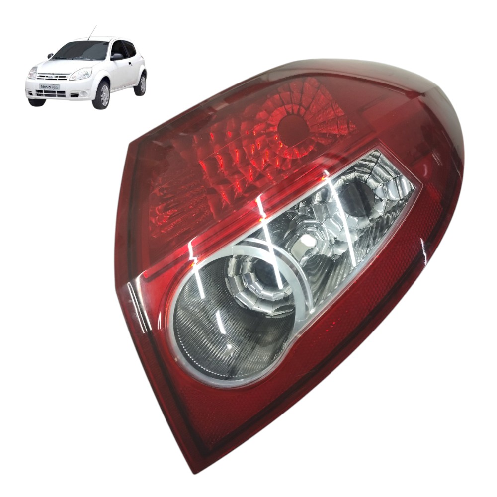 Lanterna Direita Ford Ka 2008 2009 2010 2011 2012 2013 Direito/passageiro Vermelho 1