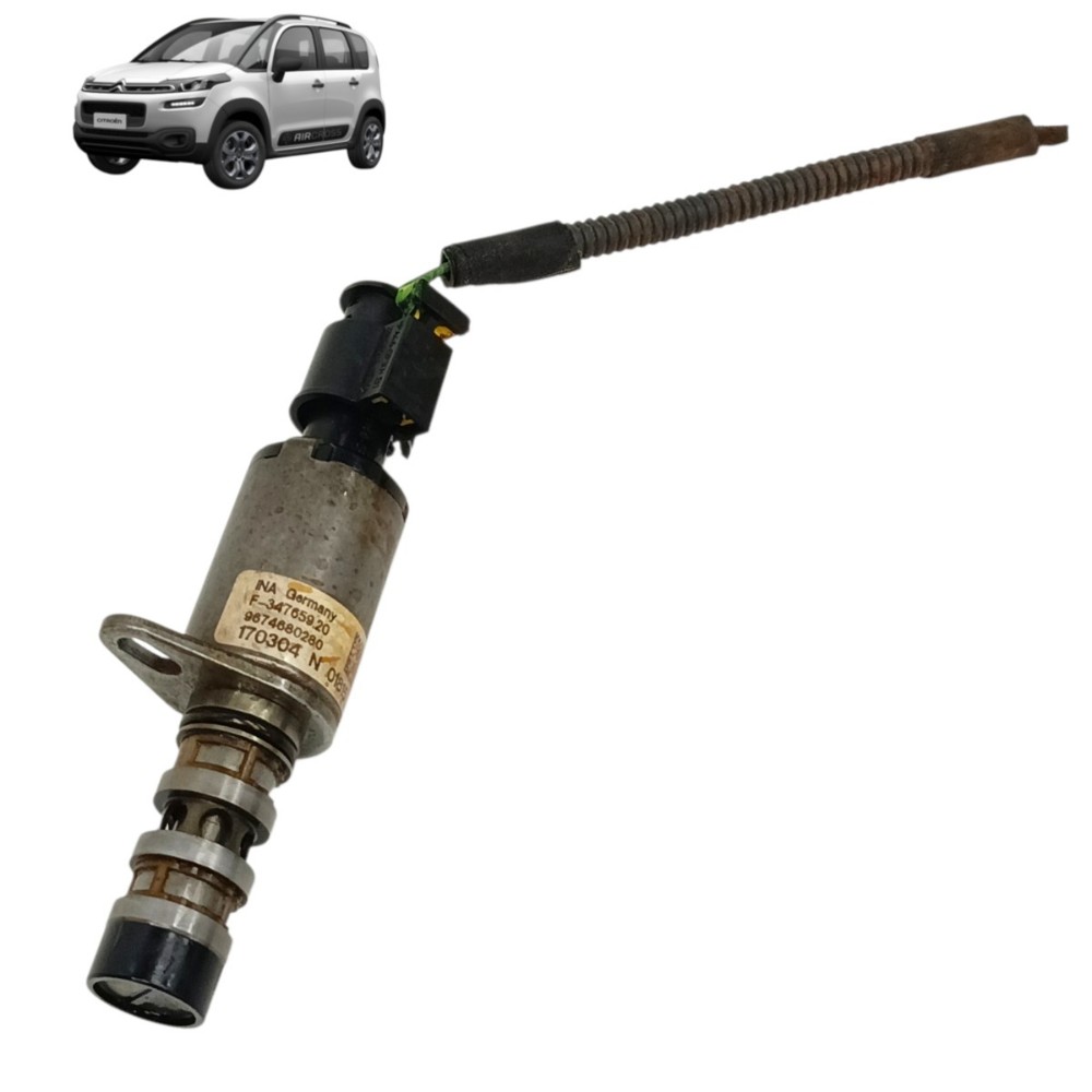 Válvula solenóide motor Citroen Aircross 1.6 2017 2018 2019 1