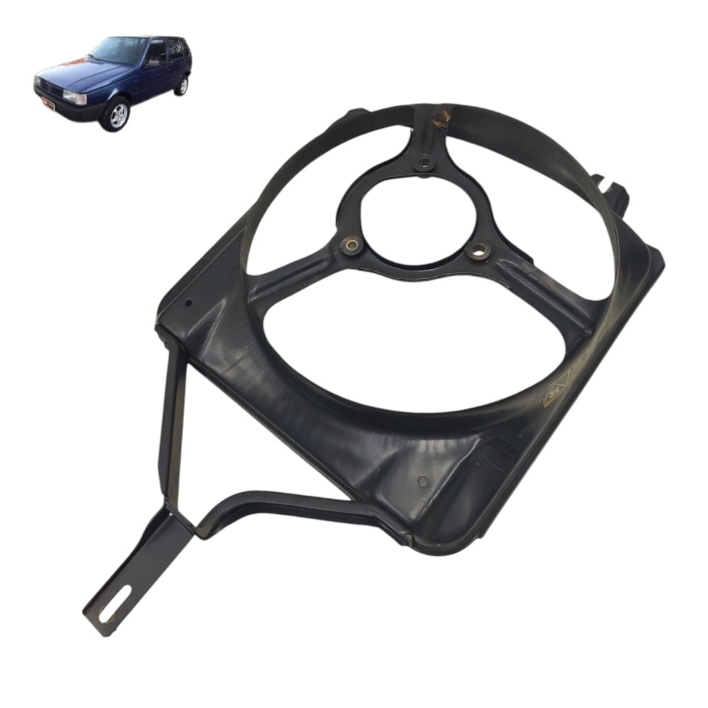 Defletor ventoinha Fiat Uno 1.0 Fiesta 1993 1994 1995 1996 1