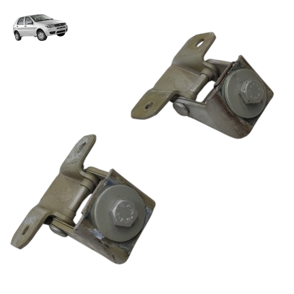 Par dobradiça tampa traseira fiat palio fire 2007 2008 2009 1