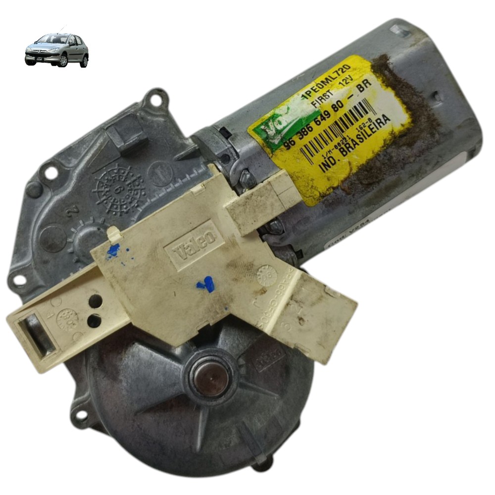 Motor Limpador Traseiro Sem Suporte Peugeot 206 2008 2009 1