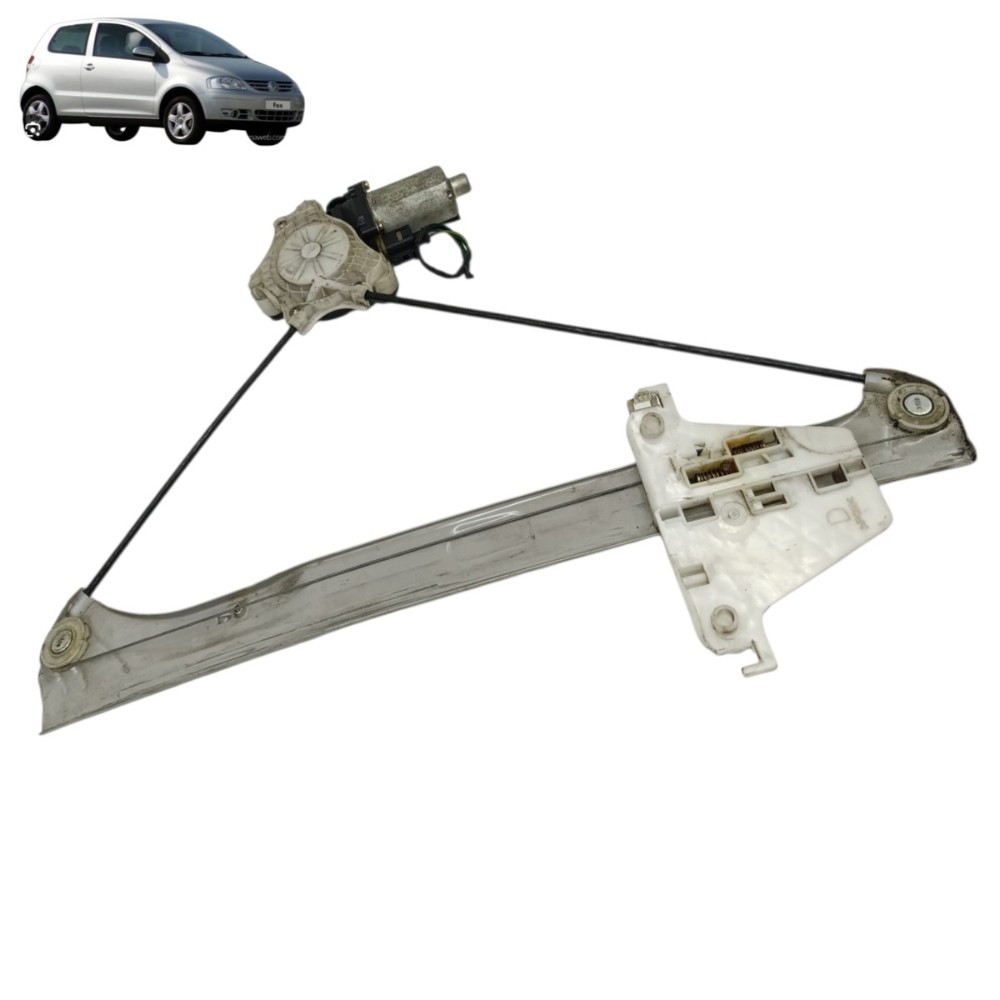 Máquina Vidro Direito Vw Fox 2p 2003 Até 2008