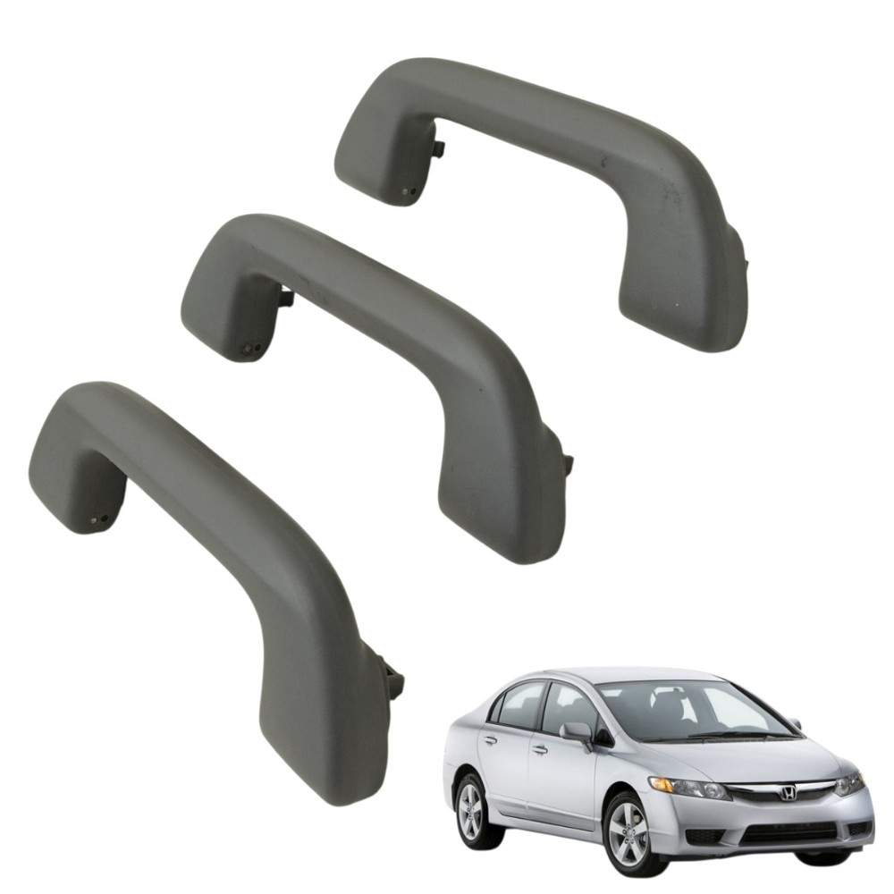 Jogo alça tetô segura mão pqp honda civic g8 2007 2008 2009