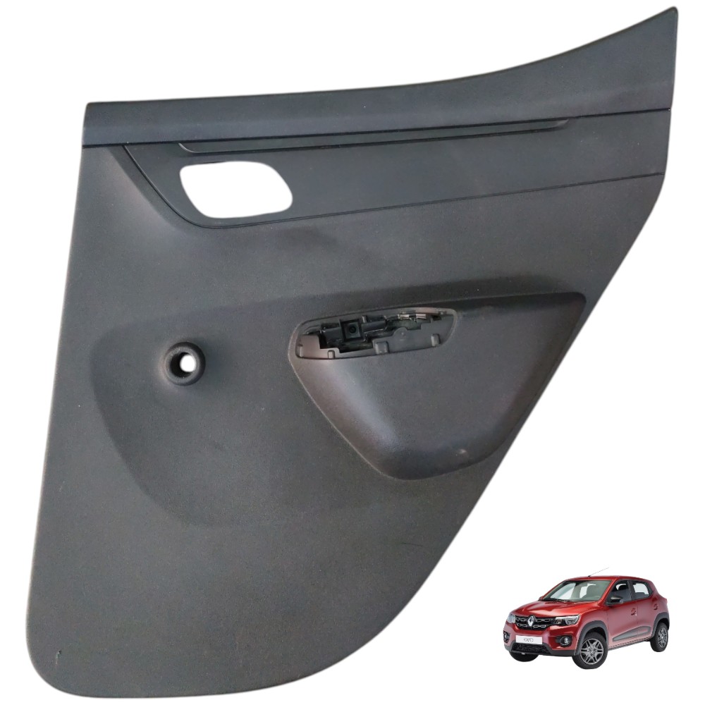Forro Porta Traseira Direita Renault Kwid 2022 2023 Preto 1