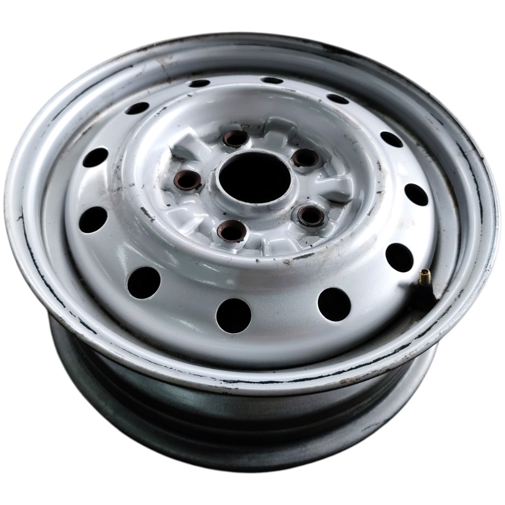 Roda Ferro Aro 14 Original Effa V21 V22 V25 2022 2023 2024 Cinza 2
