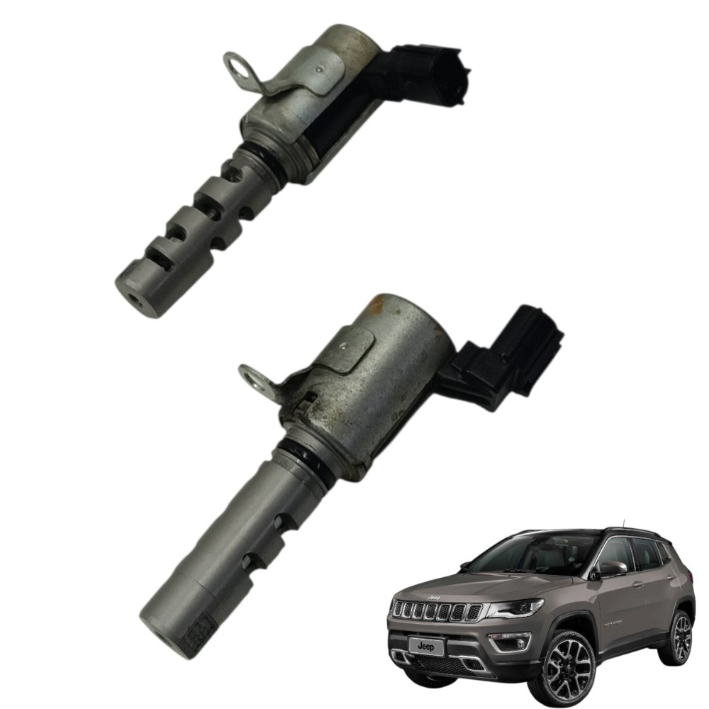 Par Válvula Solenóide Motor Jeep Compass 2.0 Flex 2019 2020