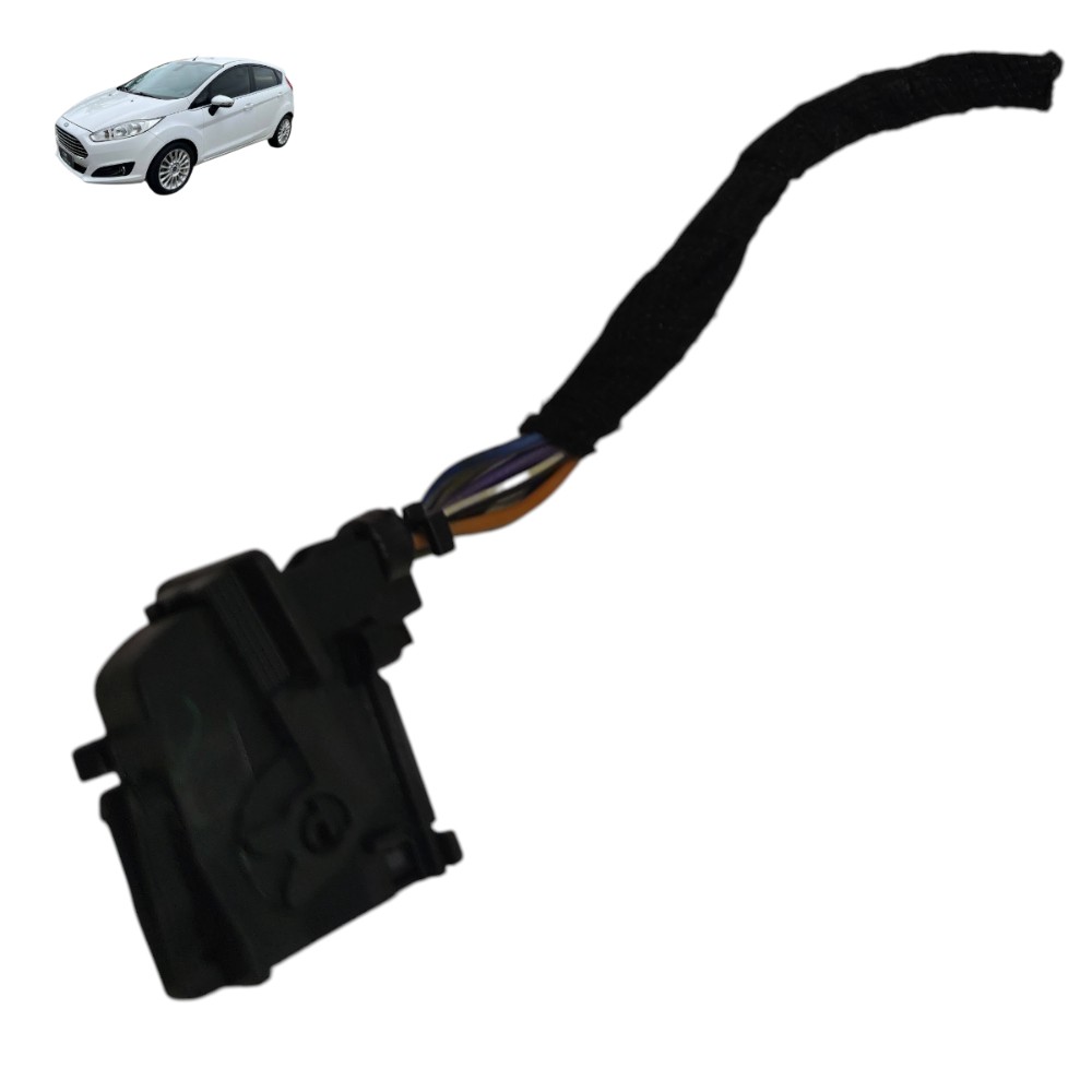 Plug conector tela computador bordo Ford New Fiesta 2014 15 1