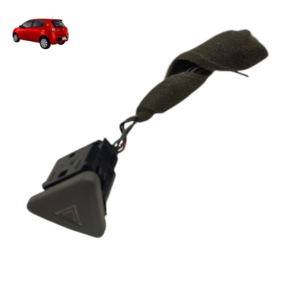 Botão pisca alerta fiat palio attractive 2013 2014 2015