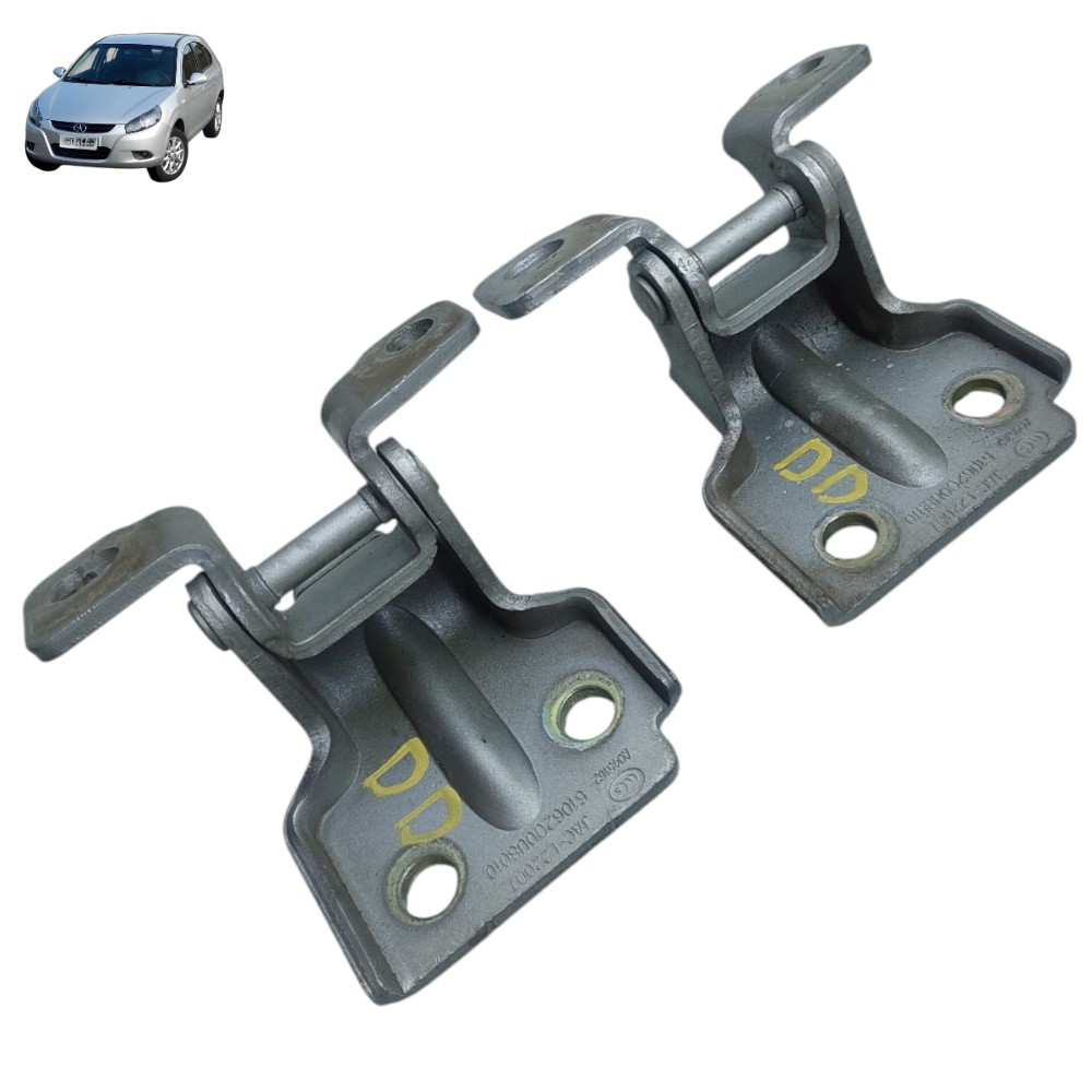 Par Dobradiça Porta Dianteira Direita Jac J3 2011 2012 2013 1