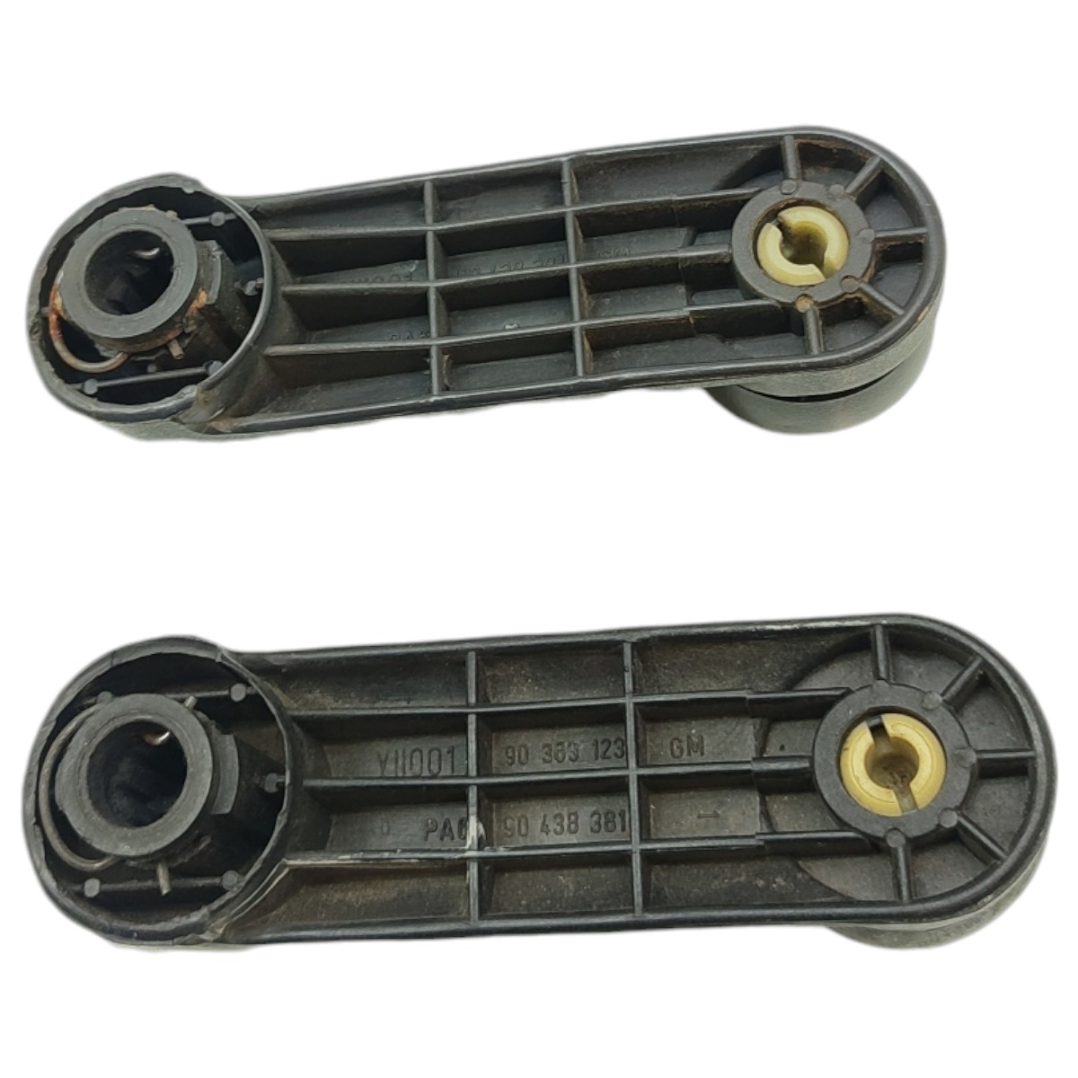 Par Manivela Vidro Linha Gm Corsa Celta Classic Prisma Preto 3