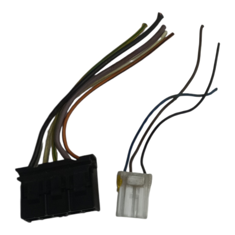 Par plug conector comando ar Fiat Palio Adventure 2009 2010 2