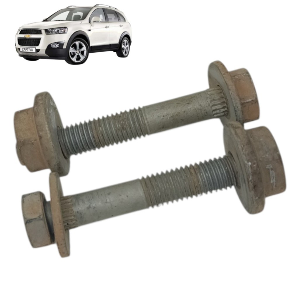 Par parafuso suporte traseiro gm Captiva 2012 2013 2014 2015