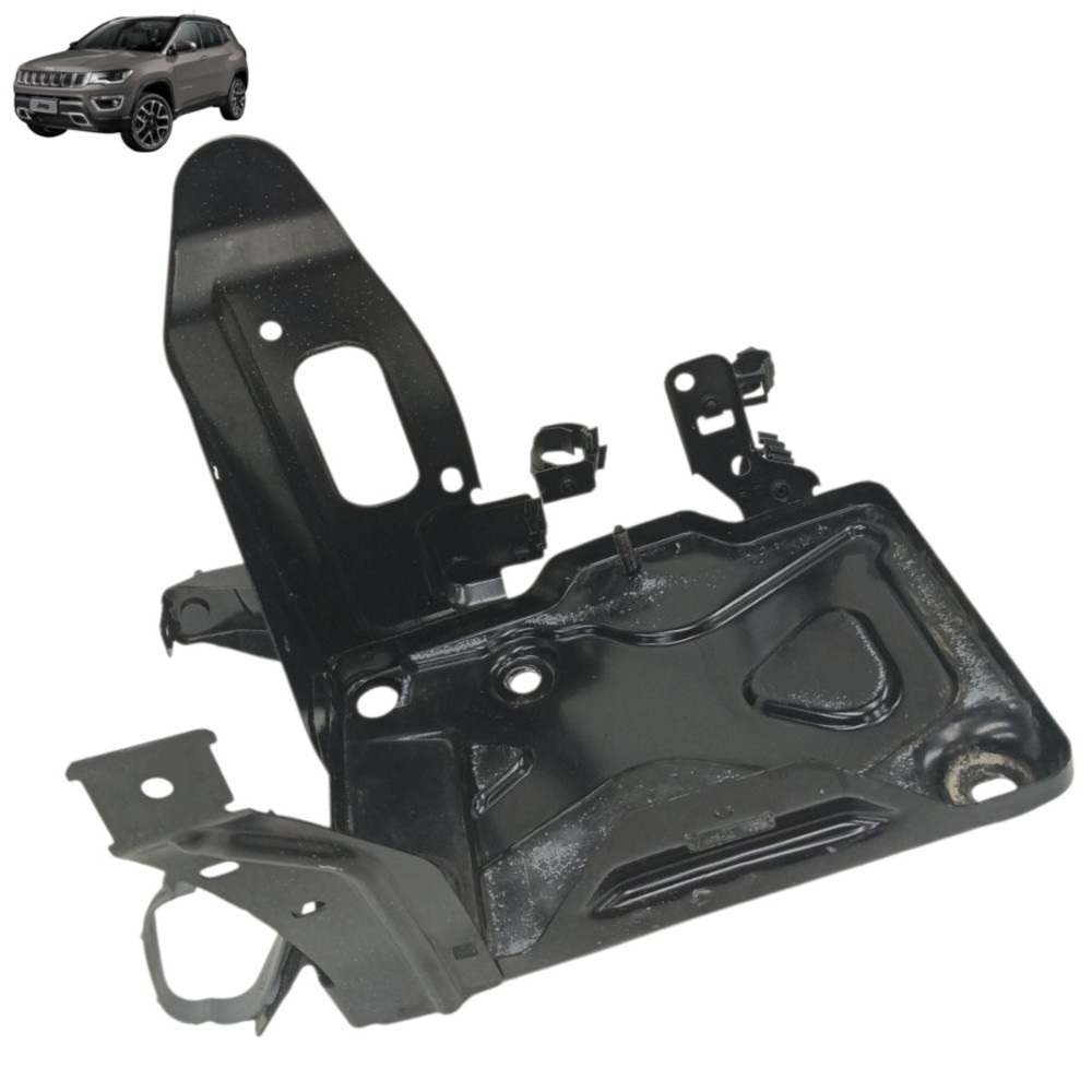Suporte Base Bateria Jeep Compass 2018 2019 2020 2021 2022 Preto