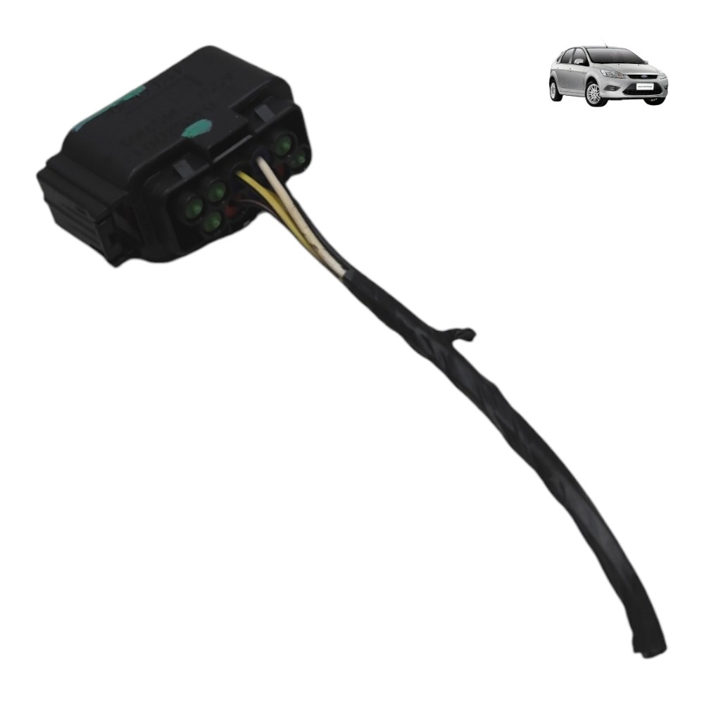 Plug Conector Fechadura Traseira Direita Ford Focus 2013