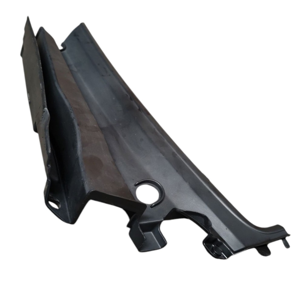 Grade Churrasqueira Esquerda Ford Fiesta 2003 2004 2005 2006 Preto Plástico 4