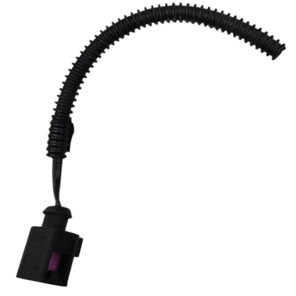 Plug conector buzina caracol 2 pinos vw fox 2010 2009 2008 2