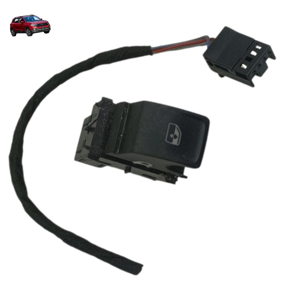 Botão vidro traseiro direito vw tcross 2021 2022 2023 2024