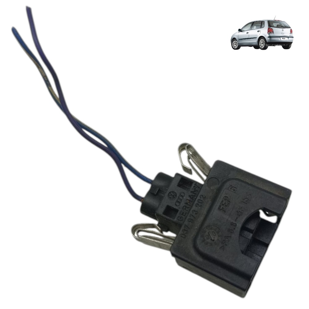 Plug Conector Bobina Ignição Vw Polo 1.6 2006 2007 2008 2009 1
