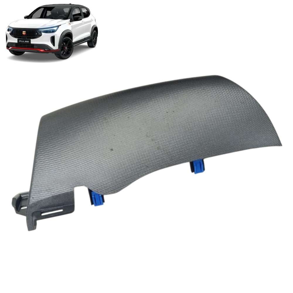 Acabamento Esquerdo Painel Fiat Pulse Abarth 2023 2024 2025 Cinza Moldado