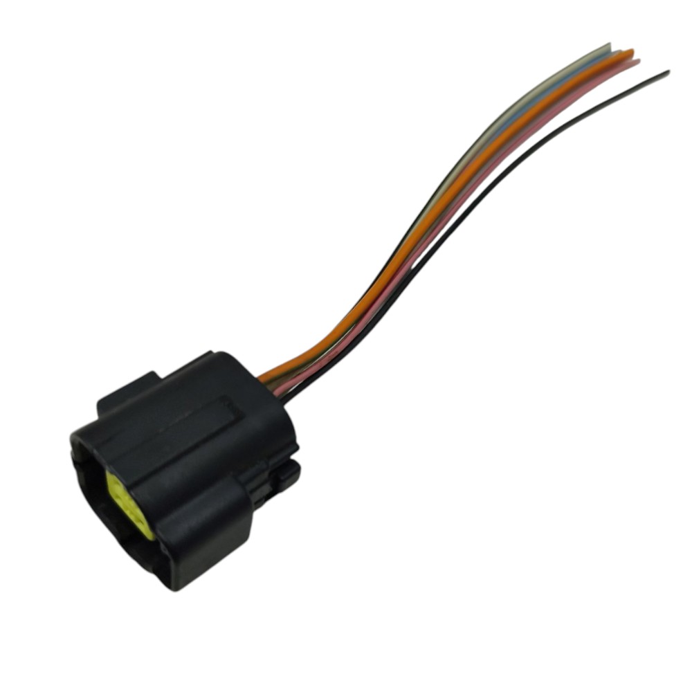 Plug conector fechadura porta dianteira Fiat Uno Vivace 2013 3