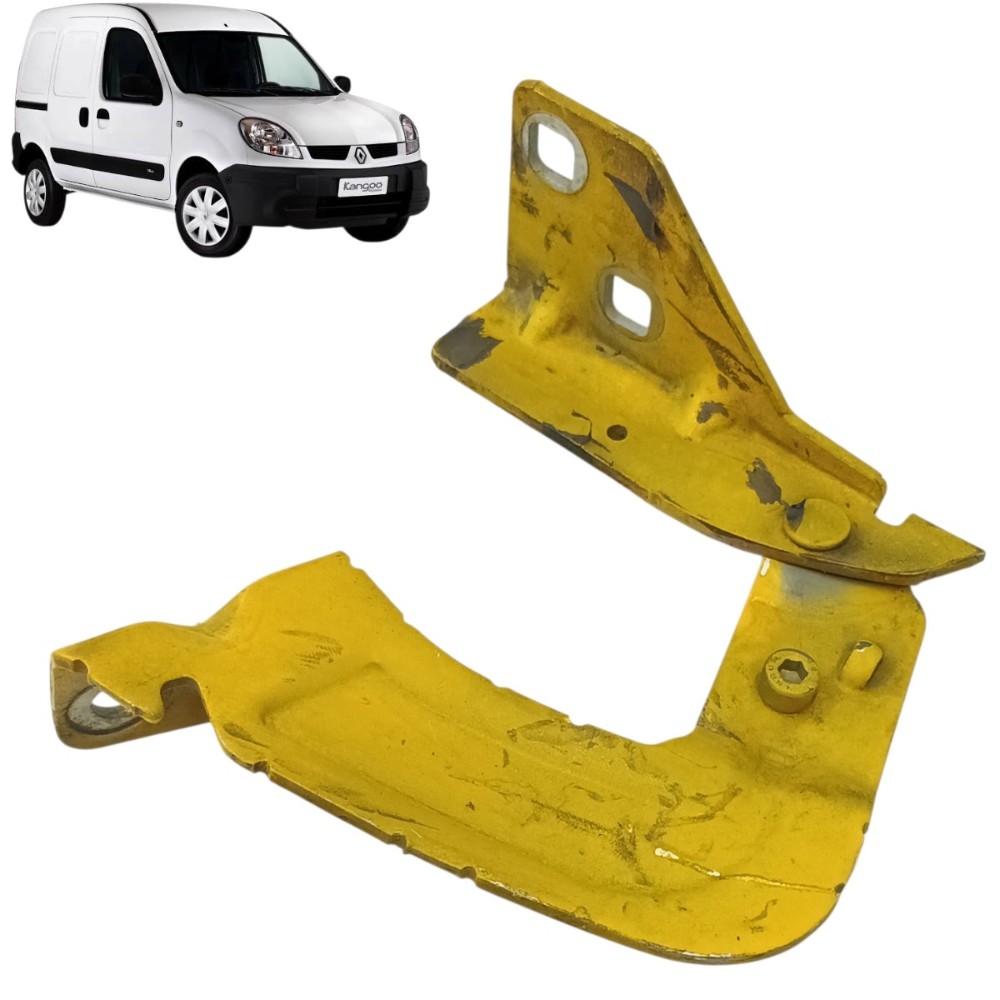 Dobradiça direita capô Renault Kangoo 2013 2014 2015 2016