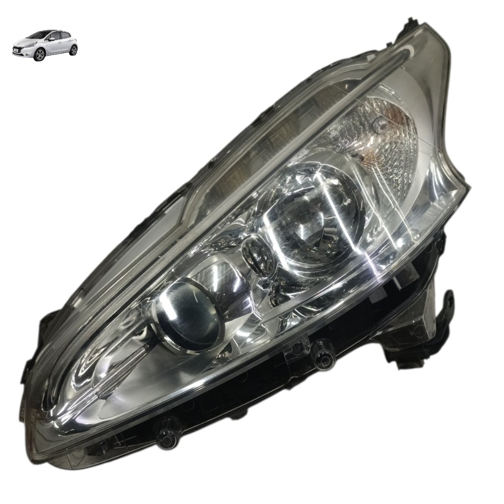 Farol Esquerdo Com Led Peugeot 208 2014 2015 2016 2017 2018 1