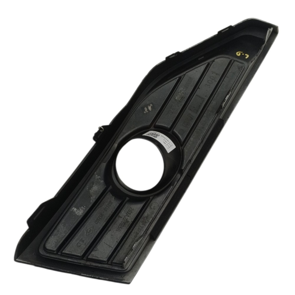 Moldura Direita Farol Milha Renault Sandero 2016 2017 2018 Preto E Cinza Direito 3