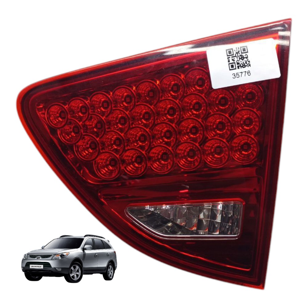 Lanterna Direita Tampa Traseira Hyundai Veracruz 2008 2009 Direito/passageiro Vermelho 1