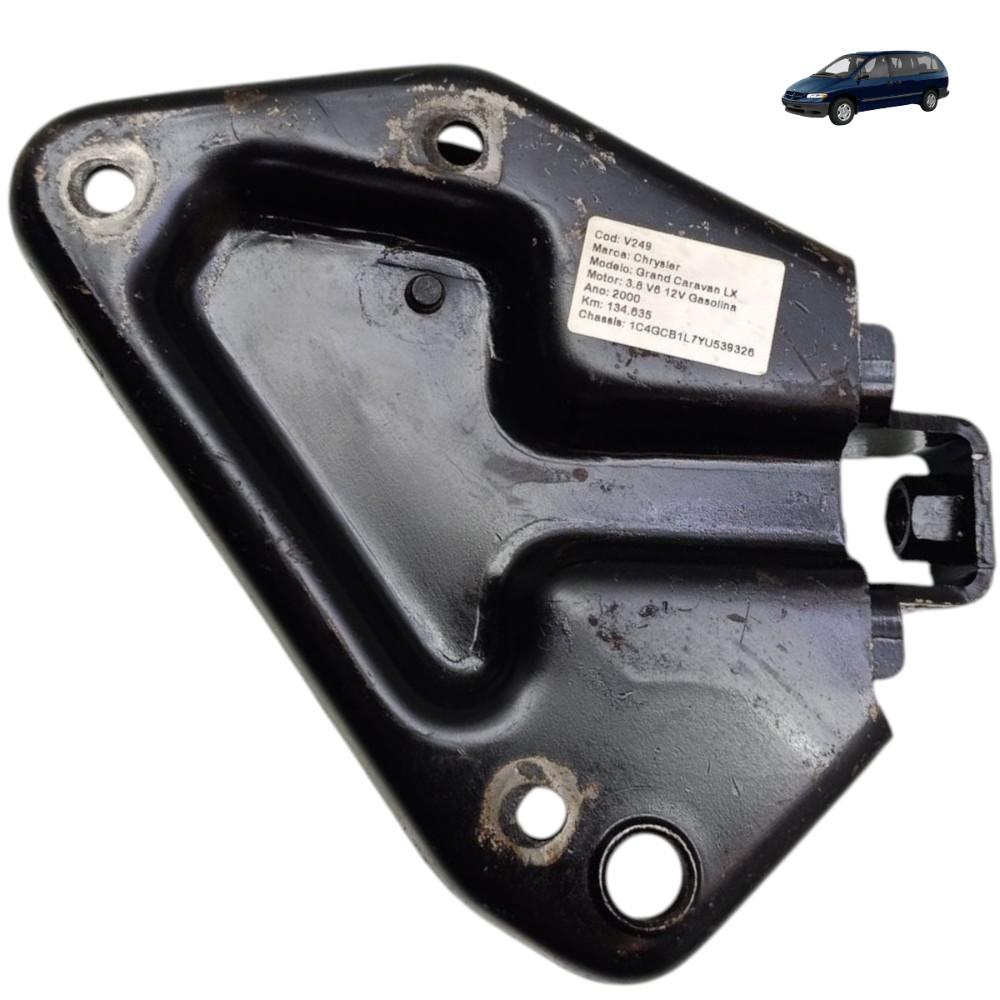 Suporte Coxim Com Polia Lisa Grand Caravan 3.8 1999 2000 1