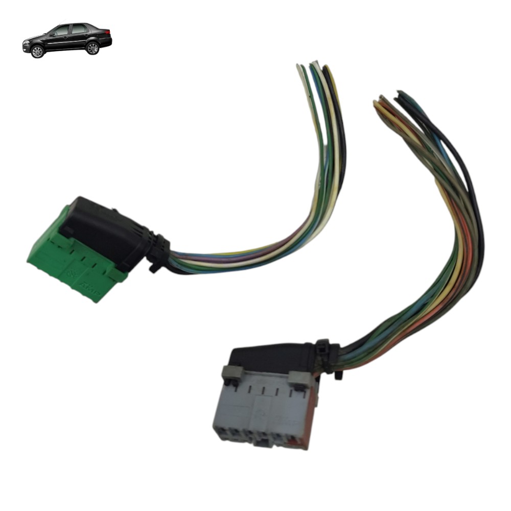 Par Plug Módulo Conforto Fiat Siena 1.0 Fire 2010 51801645 1