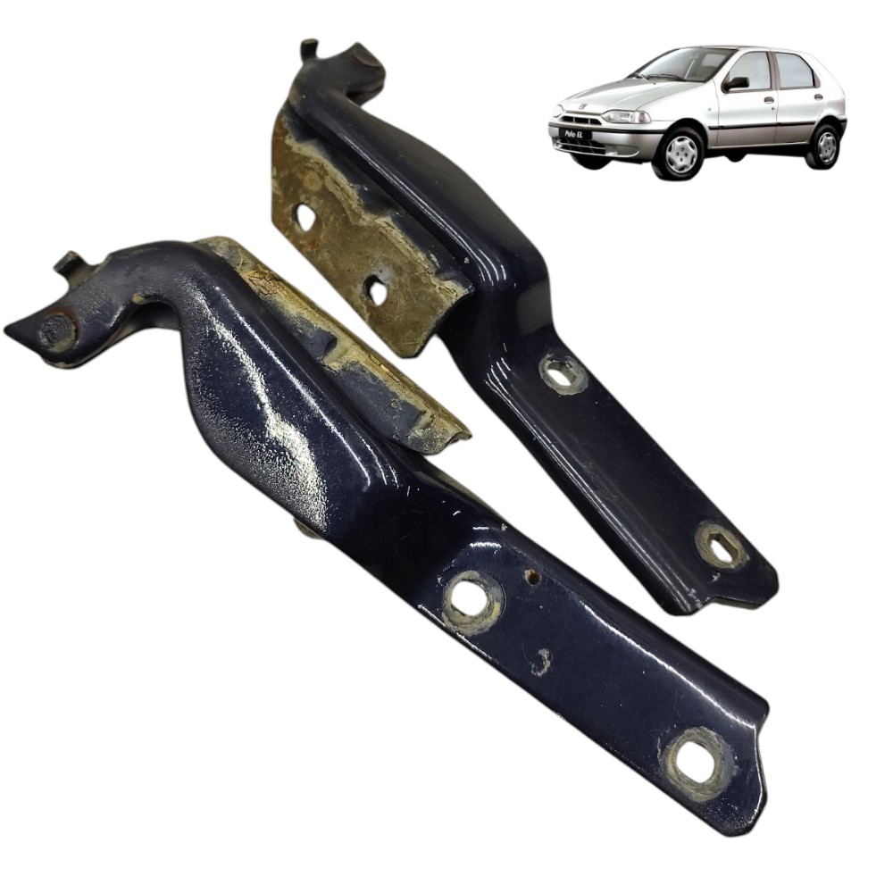 Par dobradiça capô Fiat Palio Siena 1996 1997 1998 1999 1