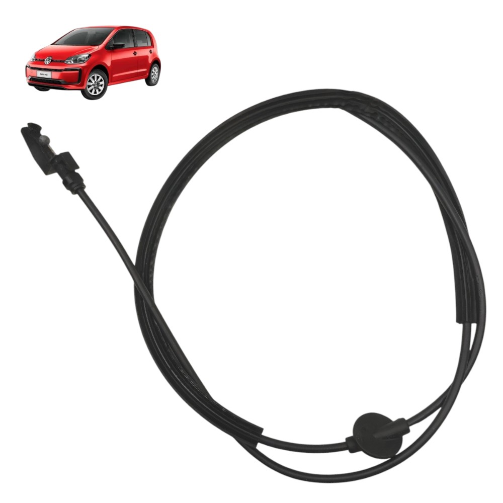 Cabo aço abertura capô VW up 2014 2015 2016 2017 2018 2019 1